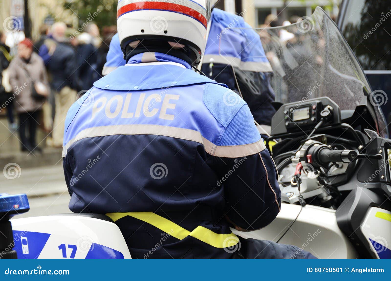 French Policeman Motorcyclist Editorial Photo - Image of french ...