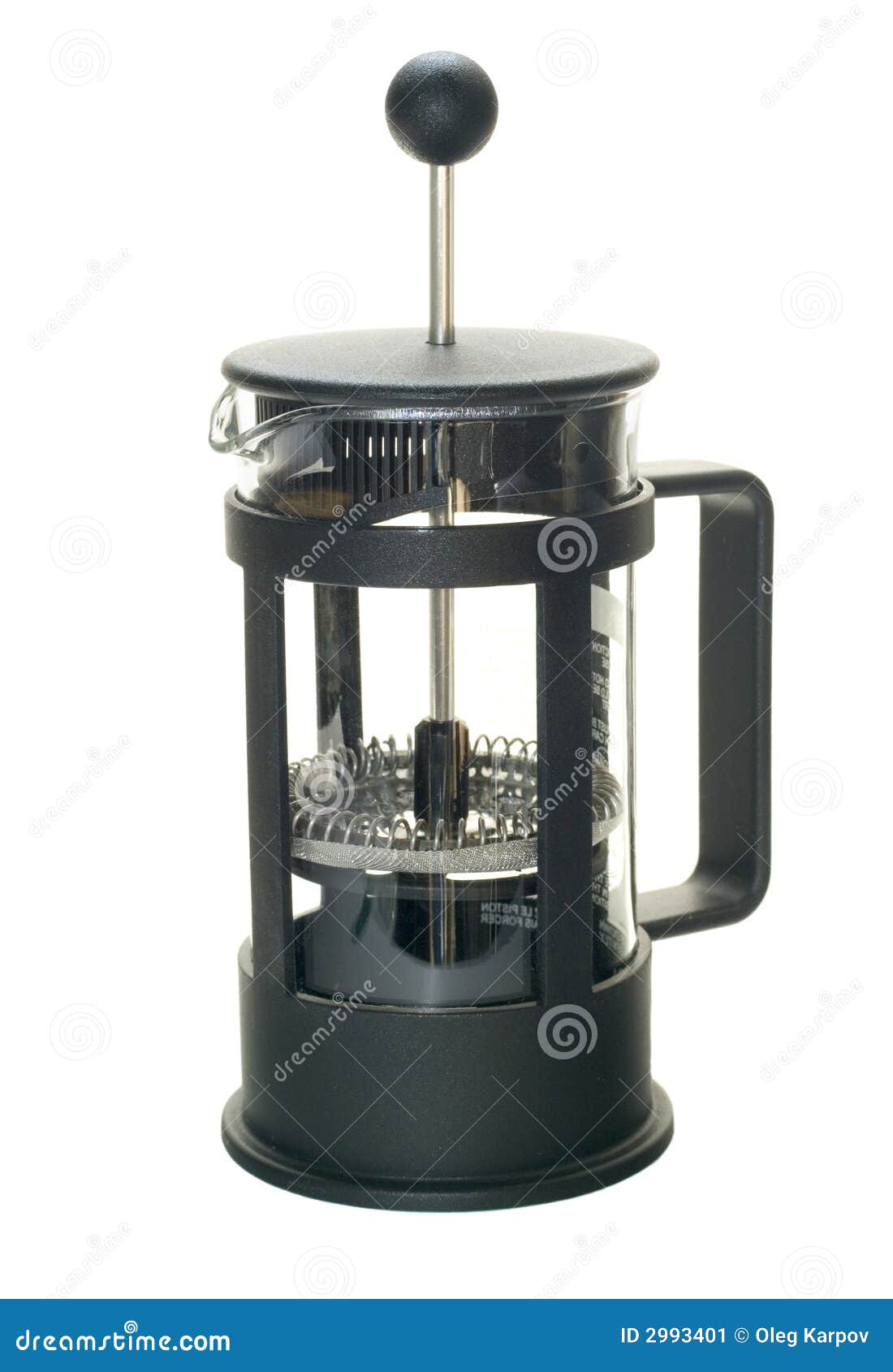 French press stock image. Image of black, preparation 2993401