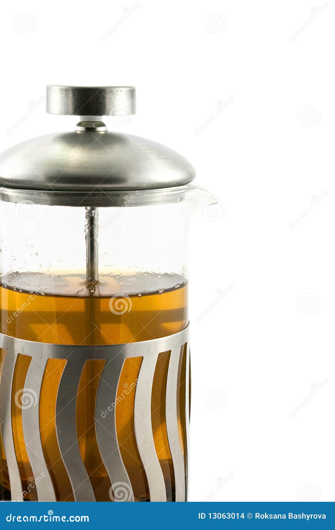 French press with tea stock photo. Image of pouring, cafe 13063014