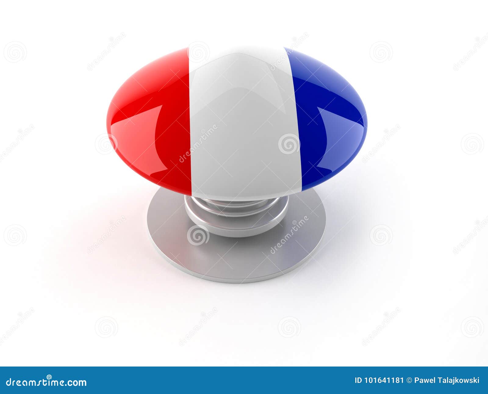 French push button stock illustration. Illustration of control 101641181