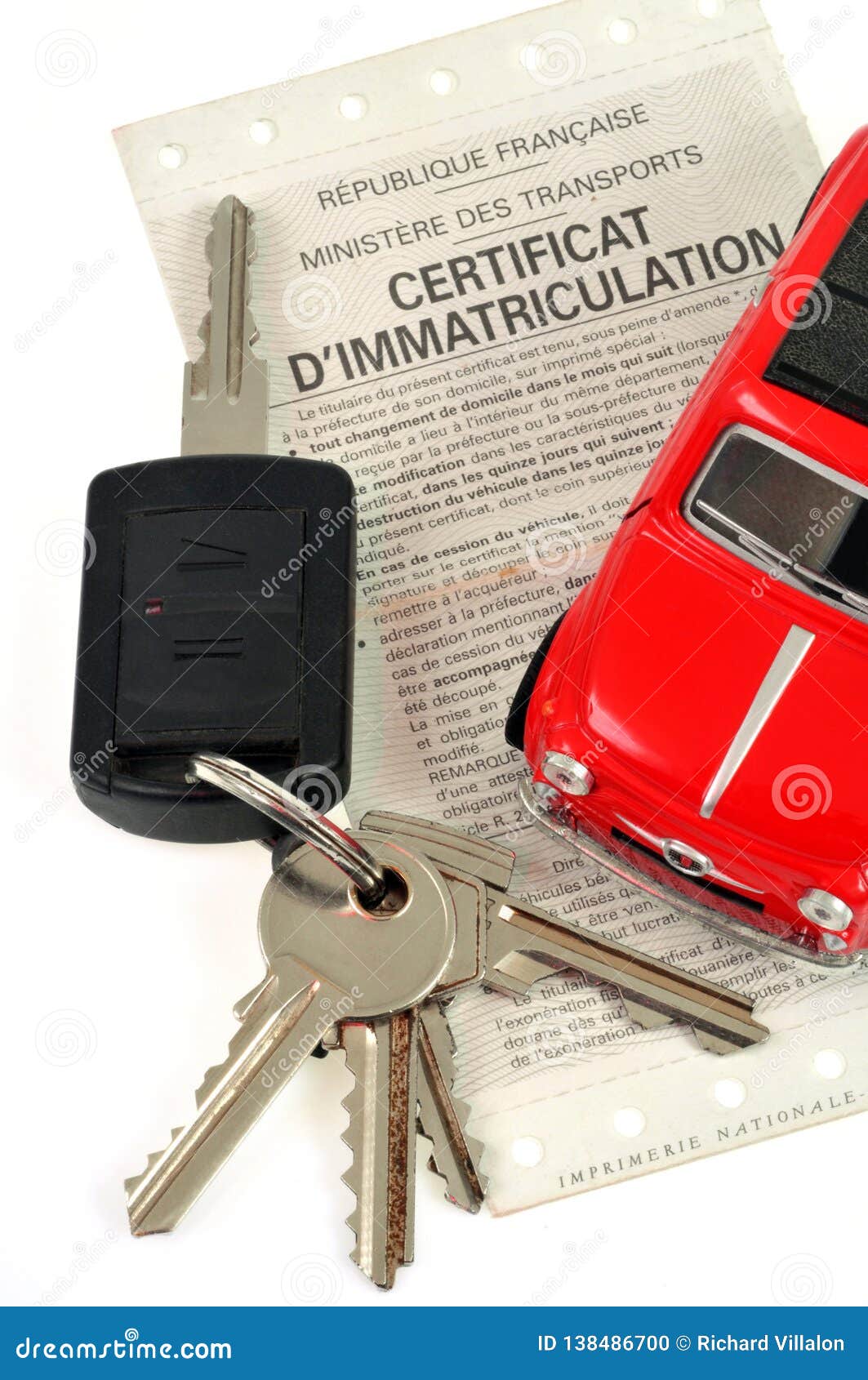 French Registration Certification Stock Illustration Illustration of