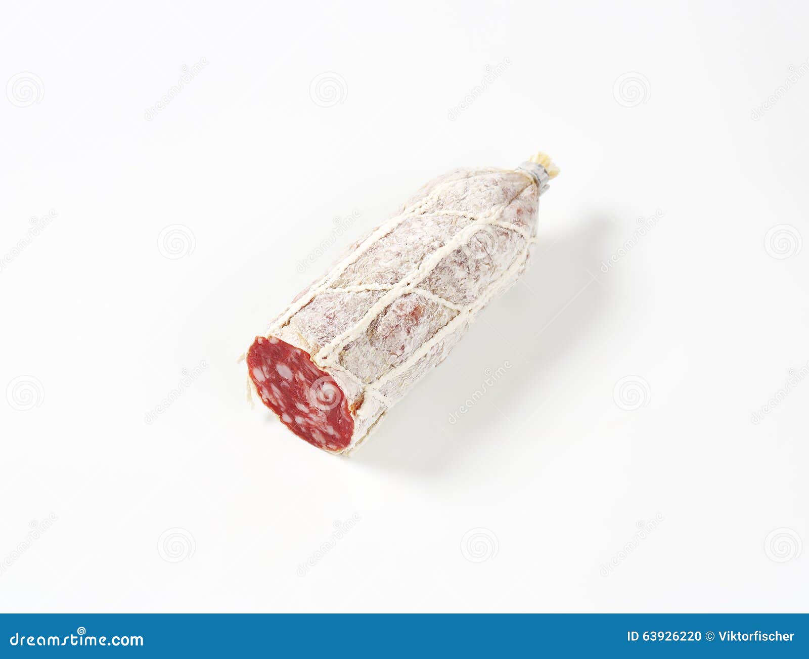 French salami stock photo. Image of meat, food, background 63926220