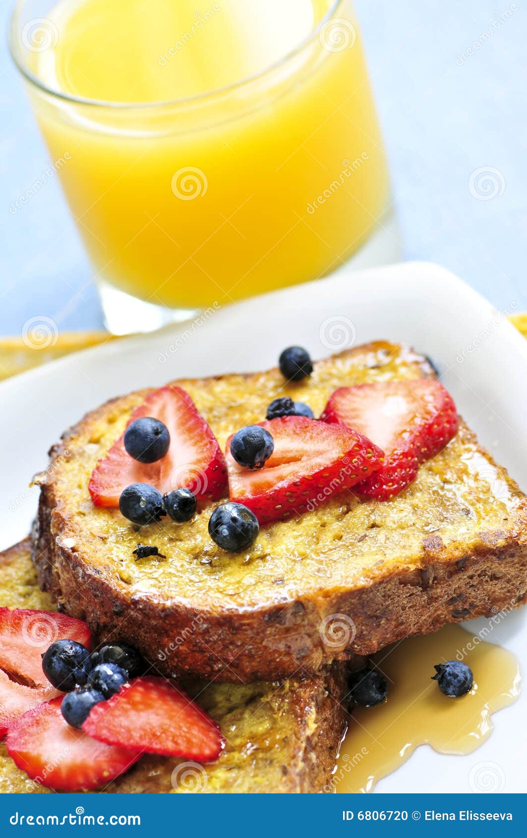 French toast stock photo. Image of slices, breakfast, close 6806720