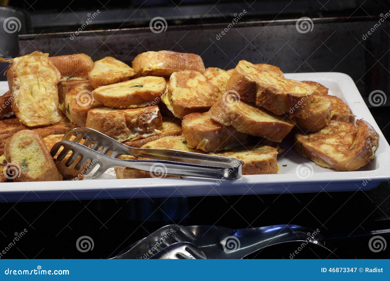 French toast for breakfast stock image. Image of gourmet 46873347