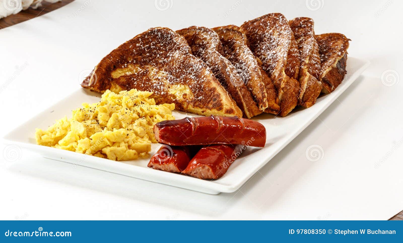 French Toast Breakfast Stock Photo Image Of French Butter