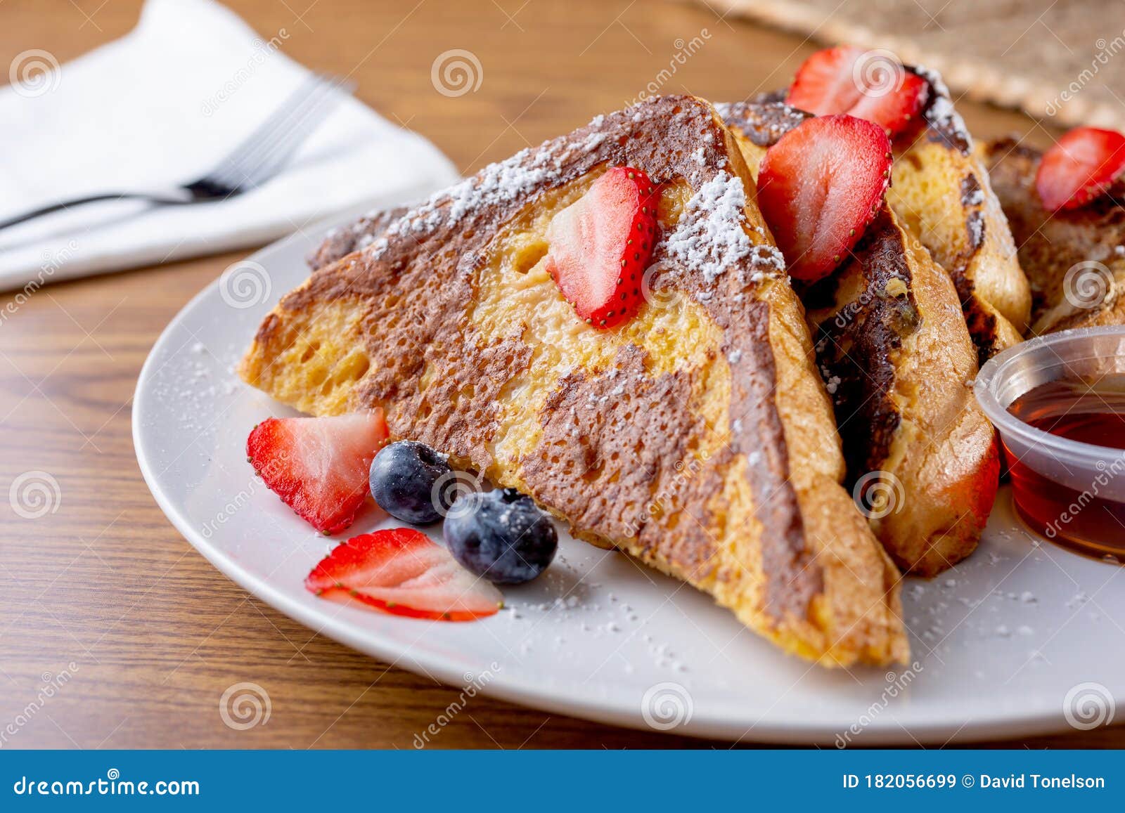 French toast entree stock image. Image of bread, shelf 182056699