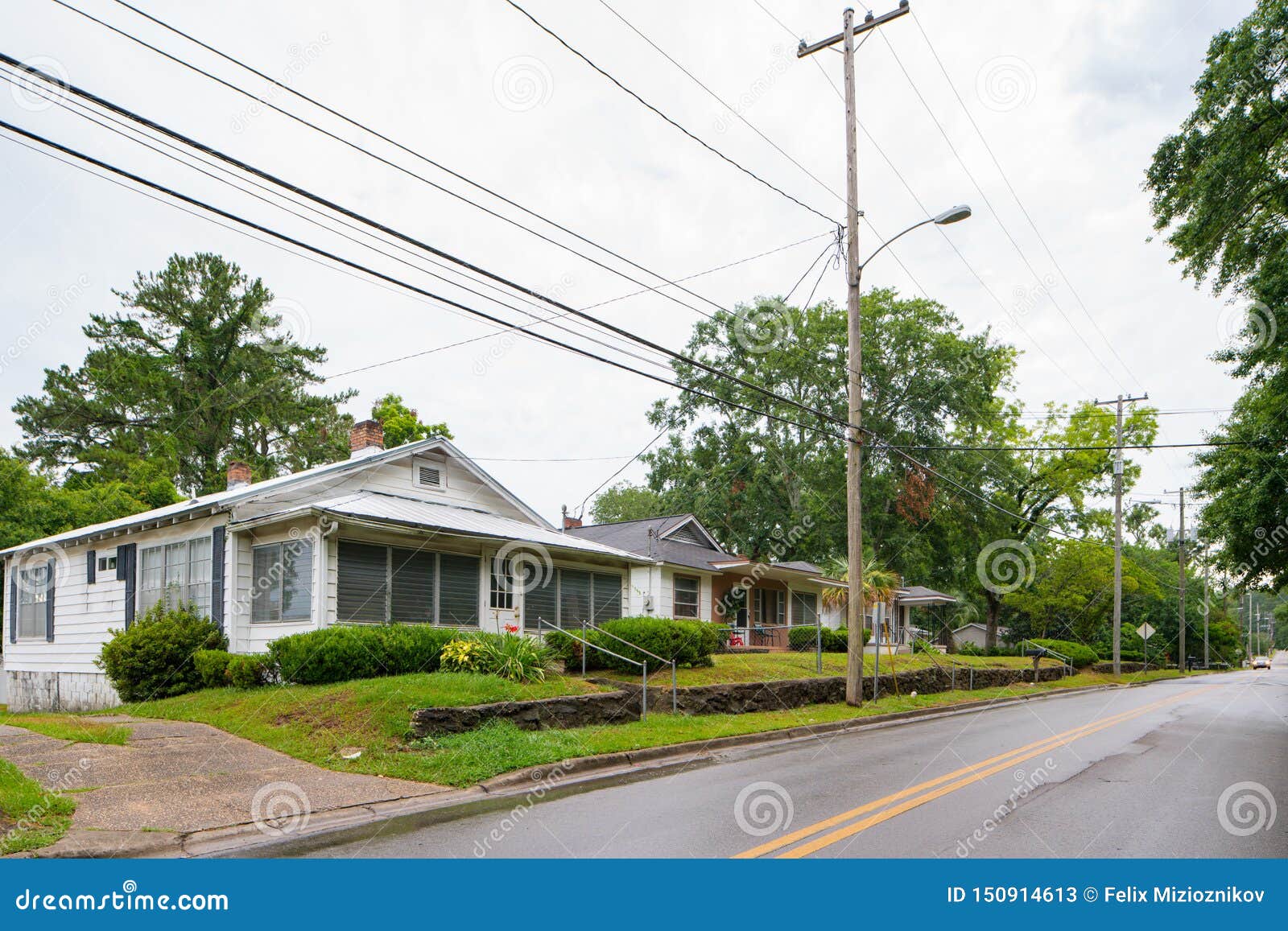 Frenchtown Tallahassee FL stock image. Image of residential 150914613
