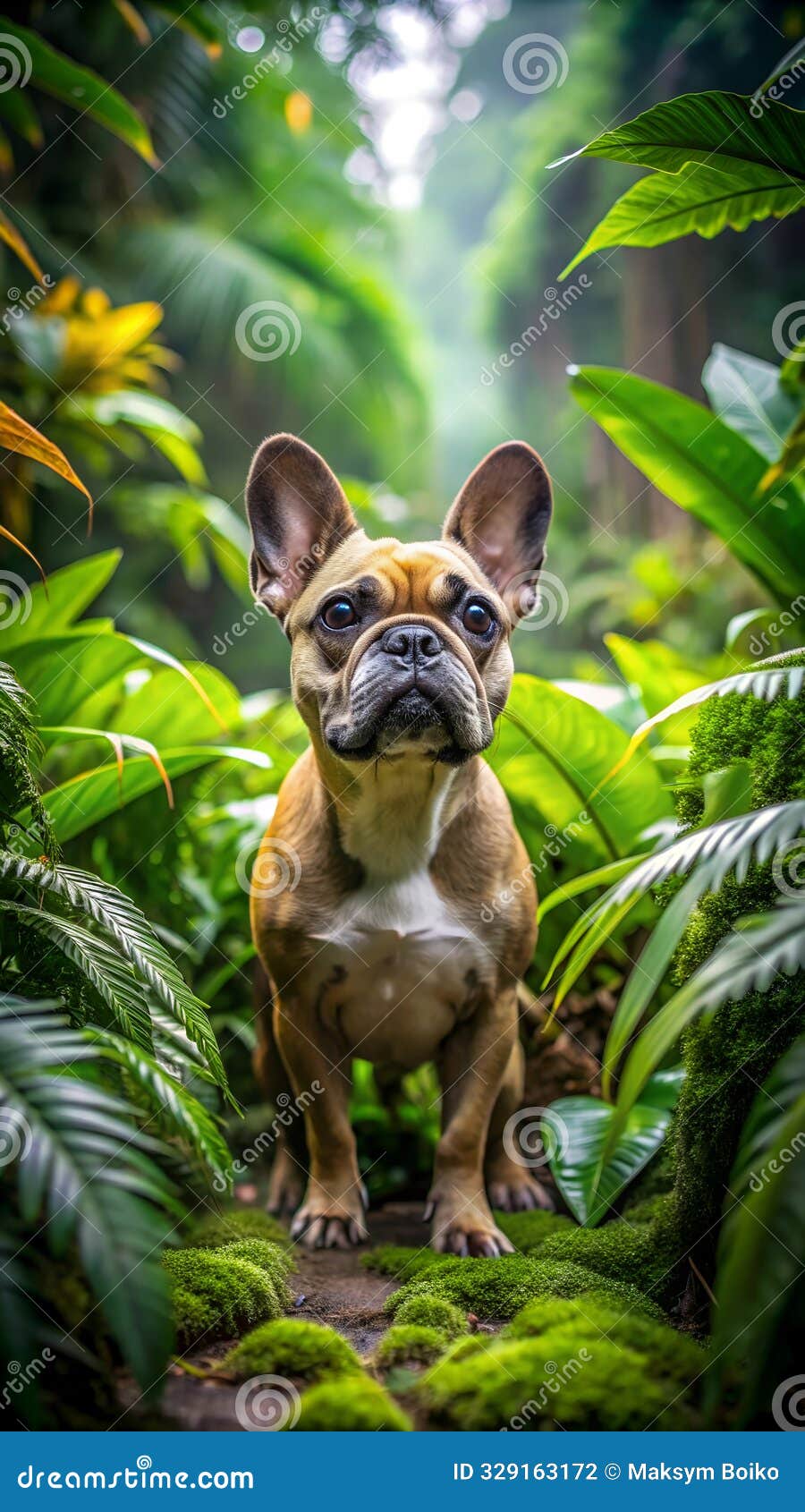 frengle dog goes jungle
