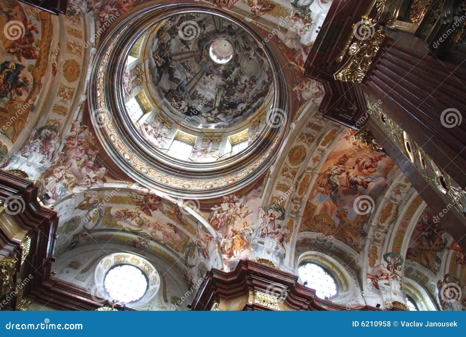 fresco in cloister melk