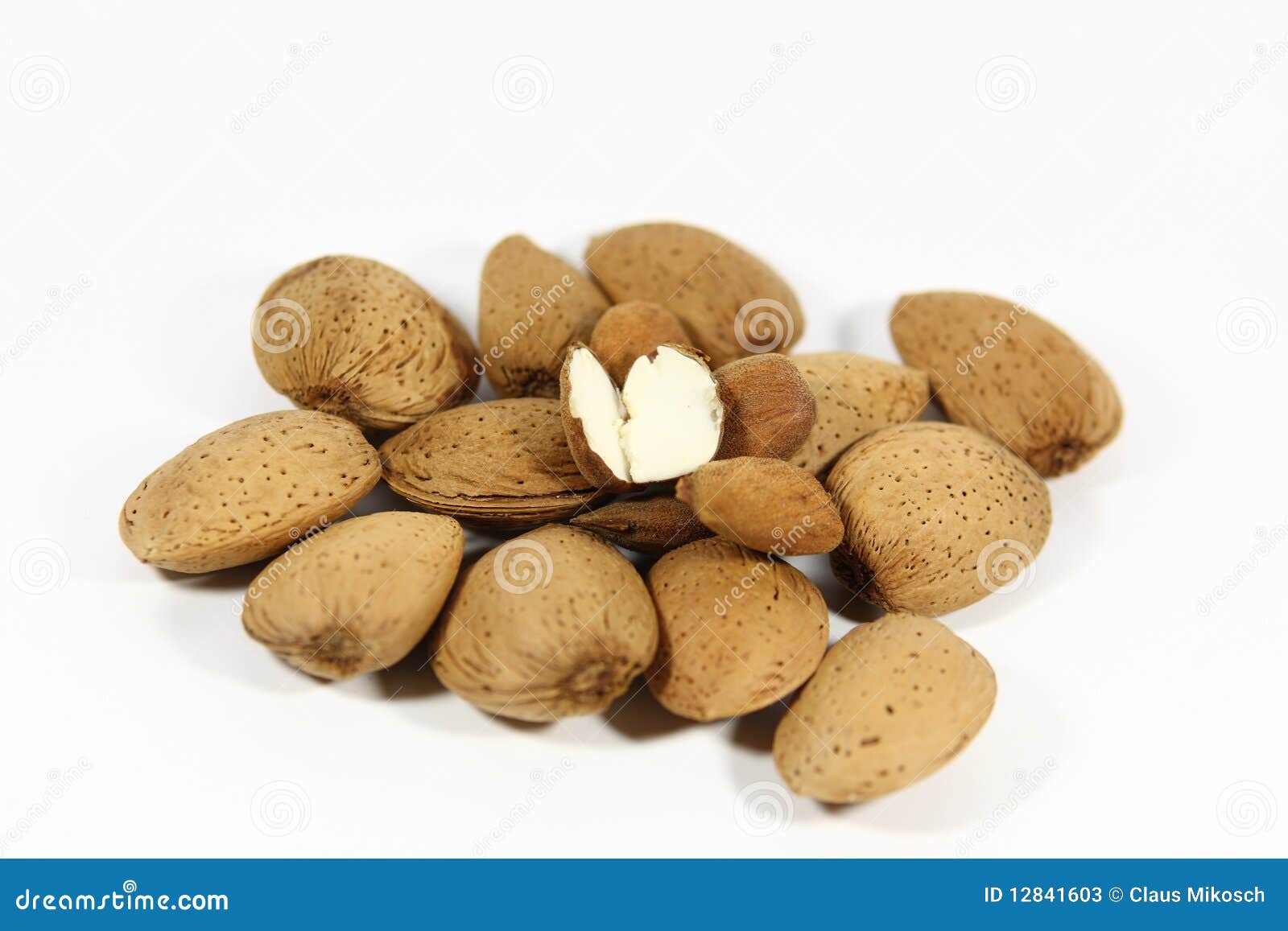 Fresh almonds stock image. Image of fruit, fresh, almond 12841603
