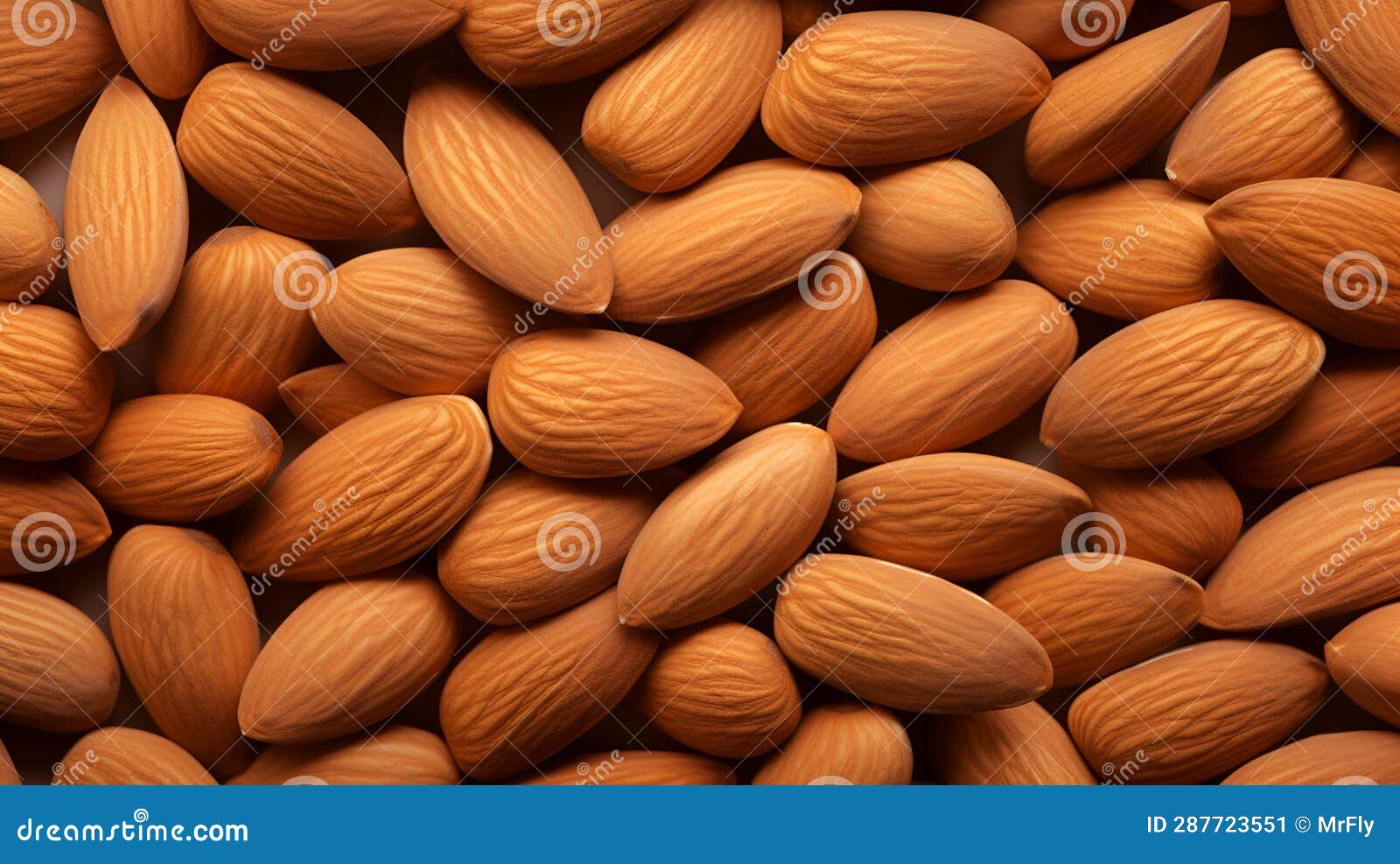 Fresh Almonds, Vitamin Source, Nutritional Food Stock Image Image of