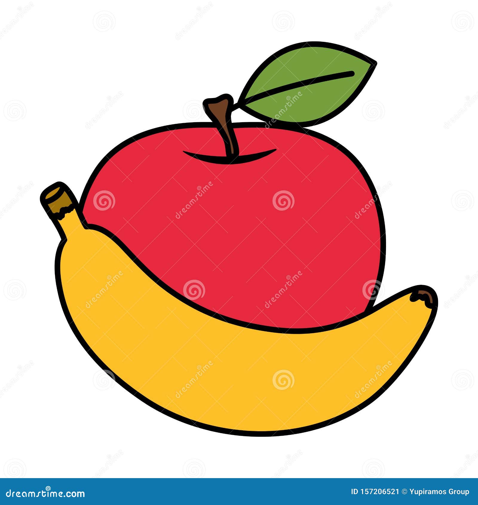 Banana Apple Stock Illustrations – 40,764 Banana Apple Stock