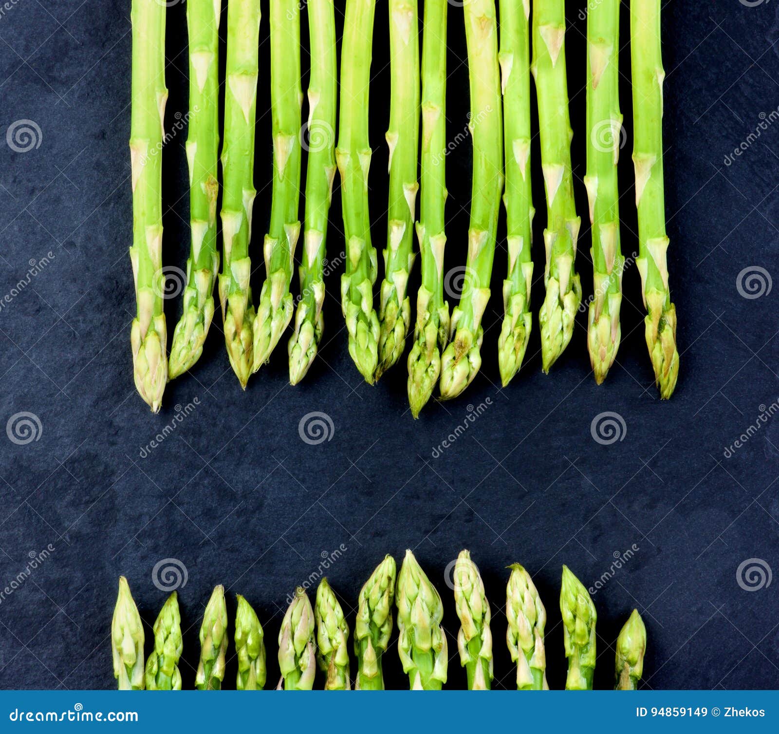 Fresh Asparagus Sprouts stock image. Image of plant, organic 94859149