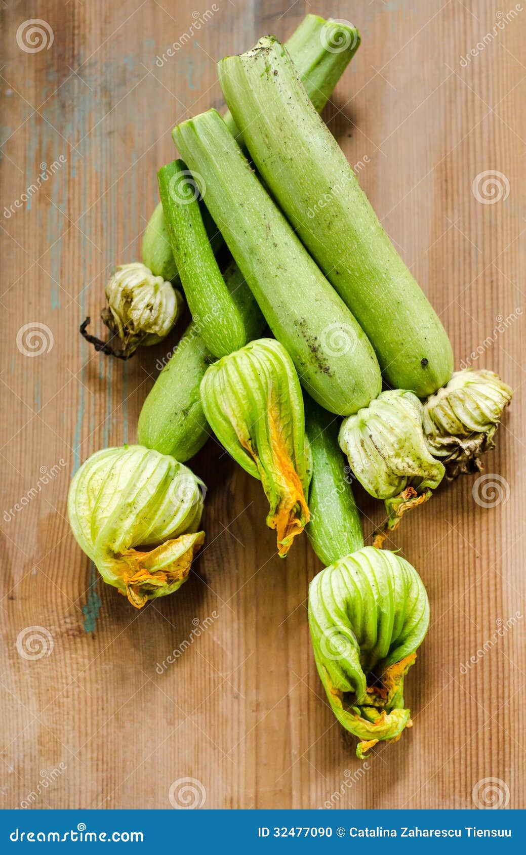 Fresh baby zucchini stock photo. Image of zucchini, squash 32477090