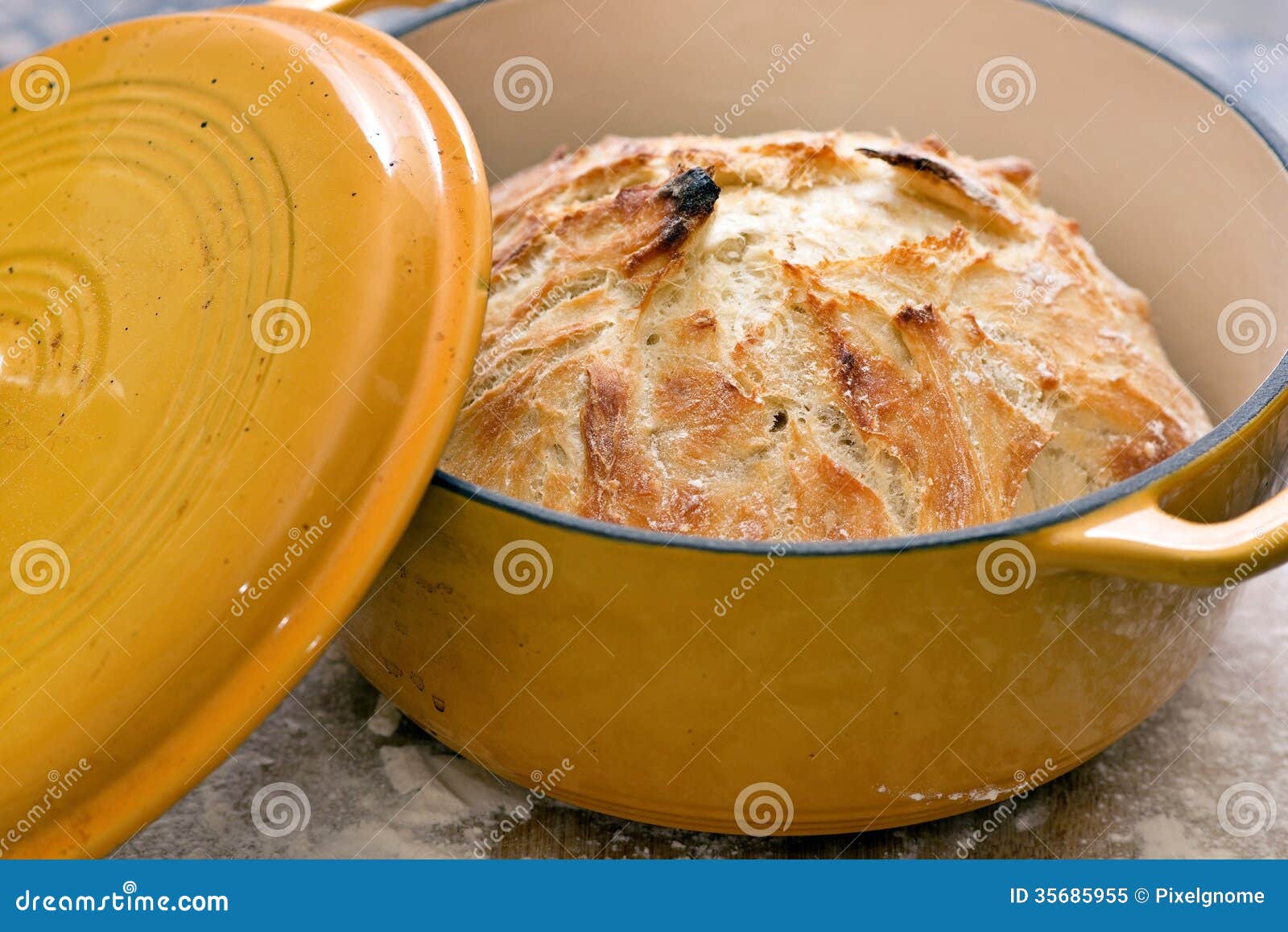 fresh baked artisan bread