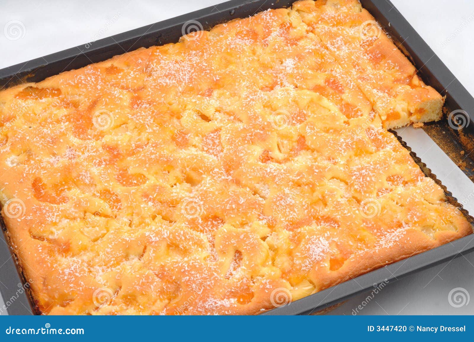 Fresh baked cake stock photo. Image of bake, fresh, piece 3447420