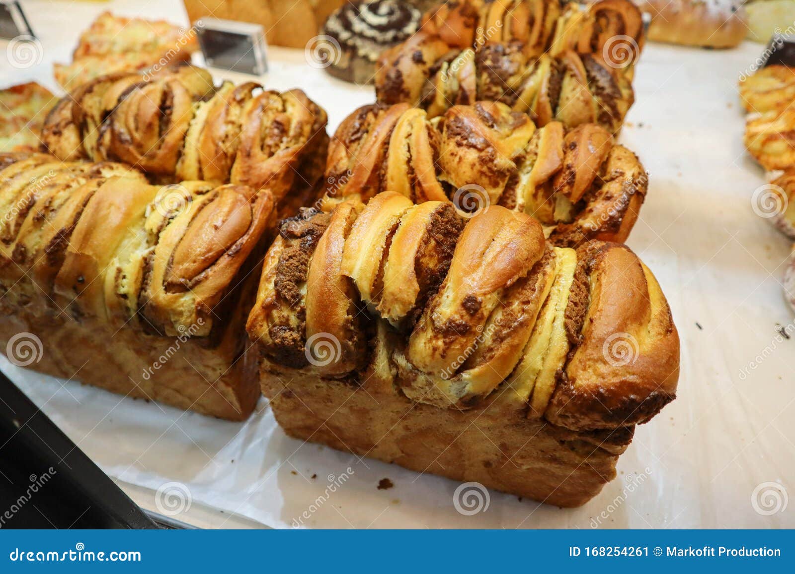 Fresh Baked Chinese Bread in Bakery Stock Image Image of goodmorning