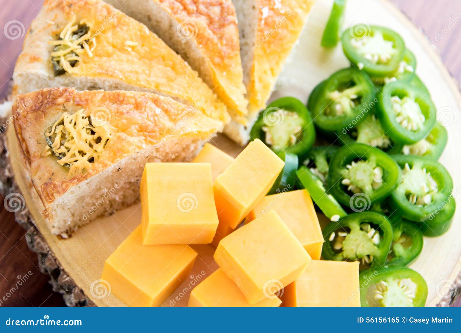 Fresh Baked Loaf of Jalapeno Cheddar Bread Stock Image Image of jalapeno, gluten 56156165