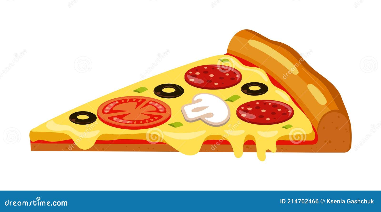 Premium Vector  Pizza with slice cut out vector doodle outline