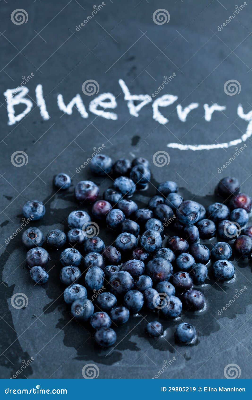 Fresh blueberries stock image. Image of organic, yummy 29805219