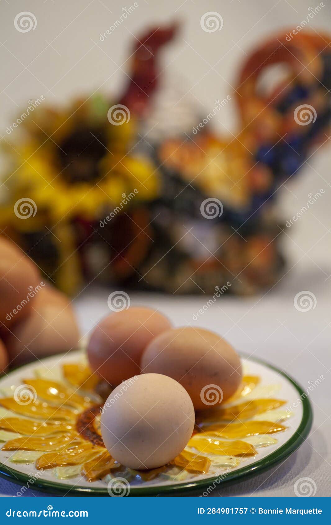 Fresh Brown Yard Eggs Photo. Stock Image Image of ingredient