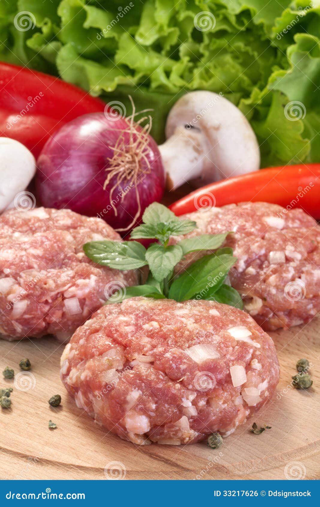 Fresh burgers stock photo. Image of macro, burger, detail 33217626