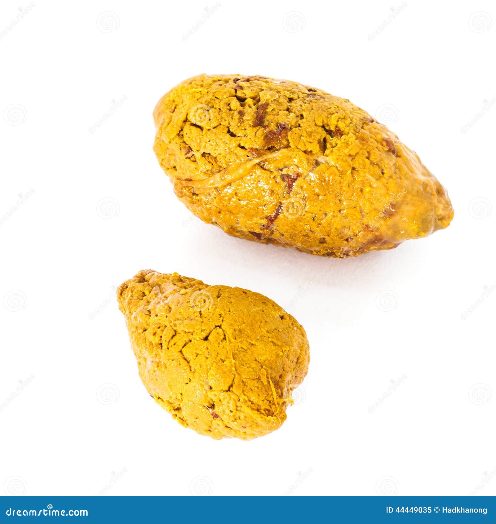 Canine Excrement on White Stock Image - Image of background, close: 44449035