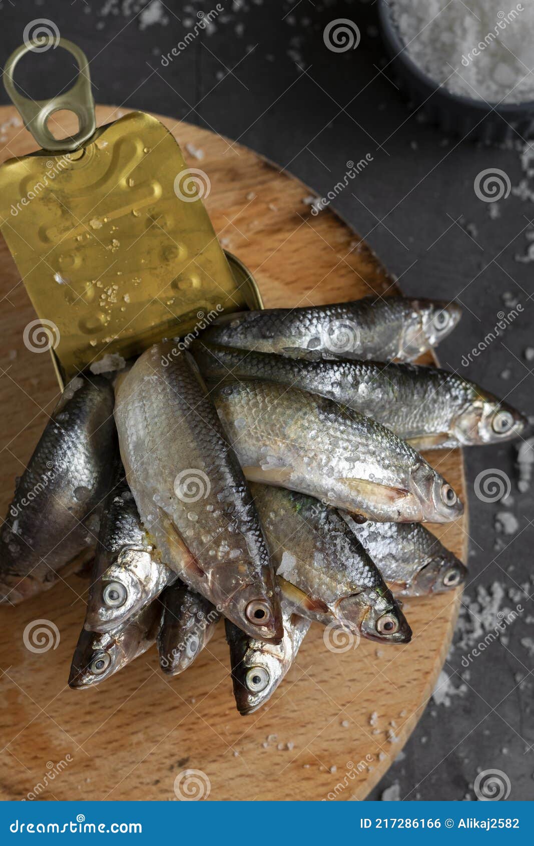 Fresh Canned Fish, Healthy Eating Ingredients Stock Photo Image of