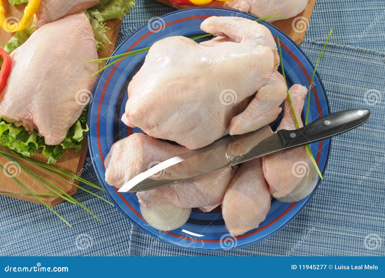 Fresh chicken stock image. Image of cuisine, closeup 11945277
