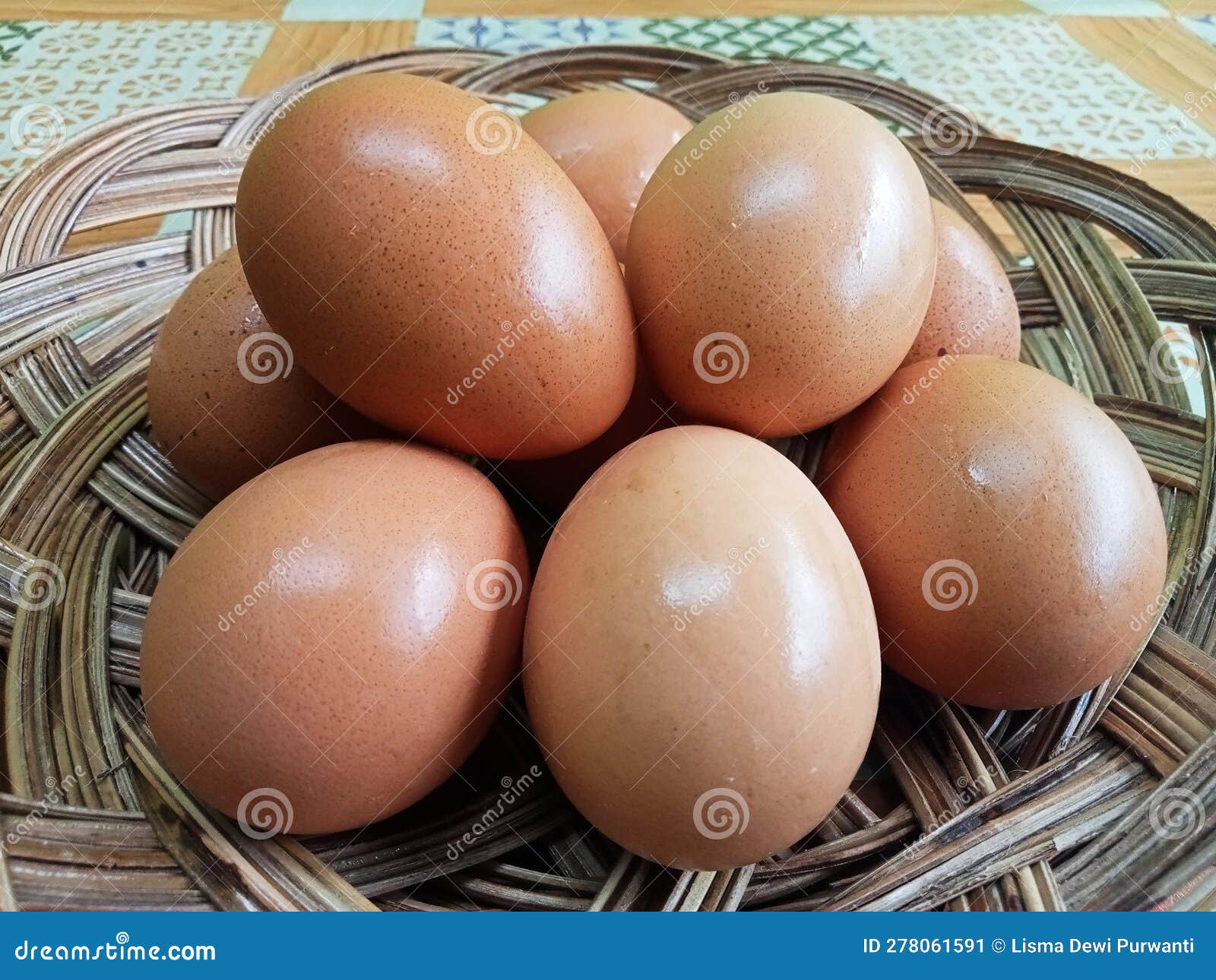Fresh Chicken Eggs. Nutrientrich Chicken Eggs. High Protein Food Stock