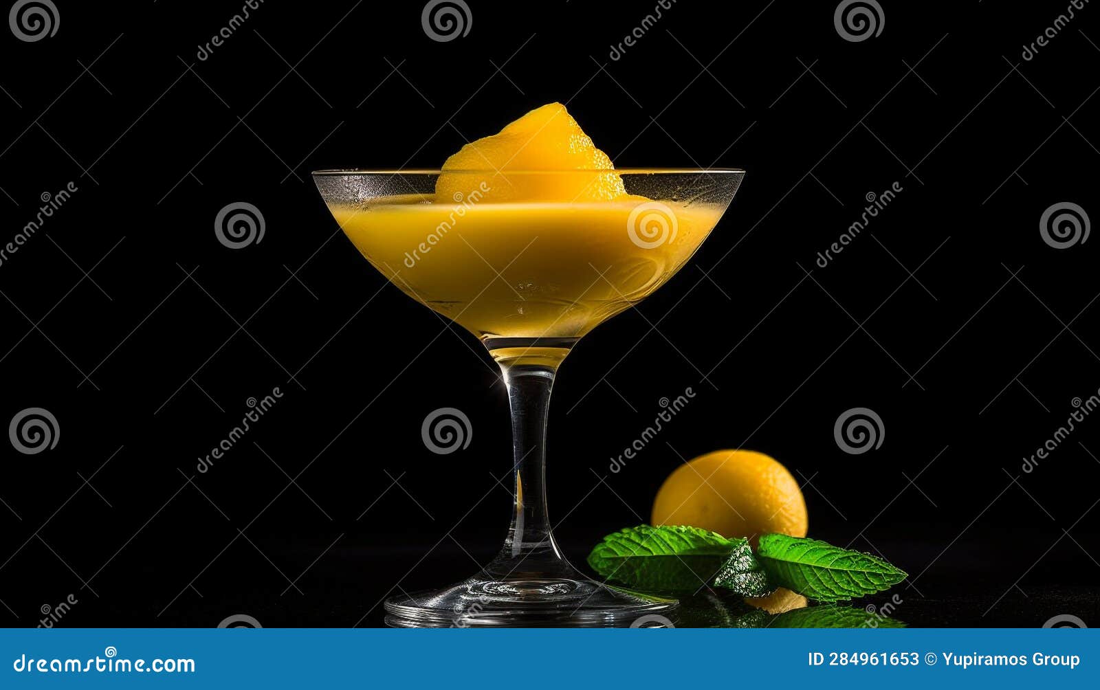 Fresh Citrus Fruit Cocktail, a Refreshing Drink for a Summer Night