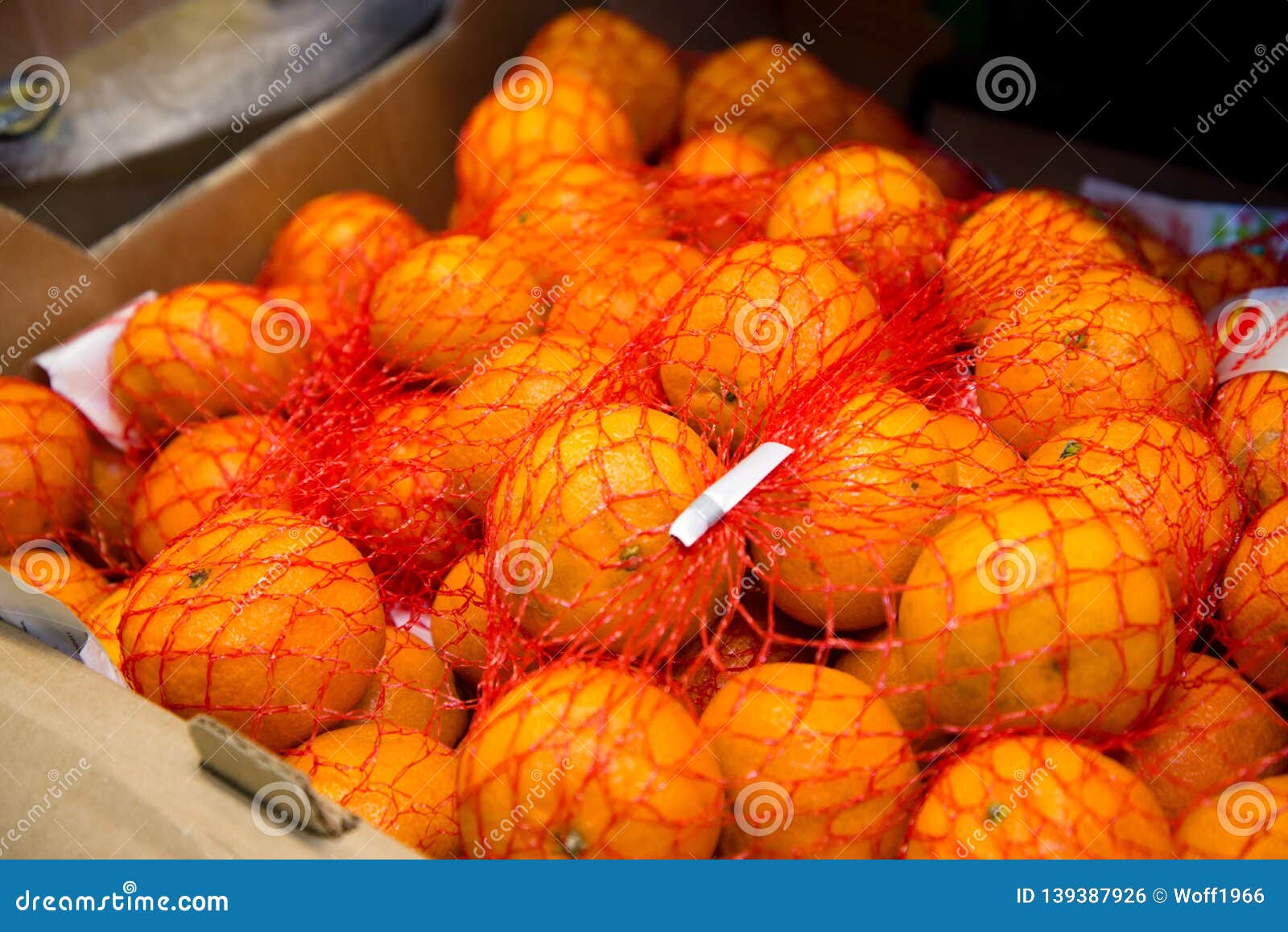 Fresh Citrus Fruits are on the Counter in the Store Stock Photo Image