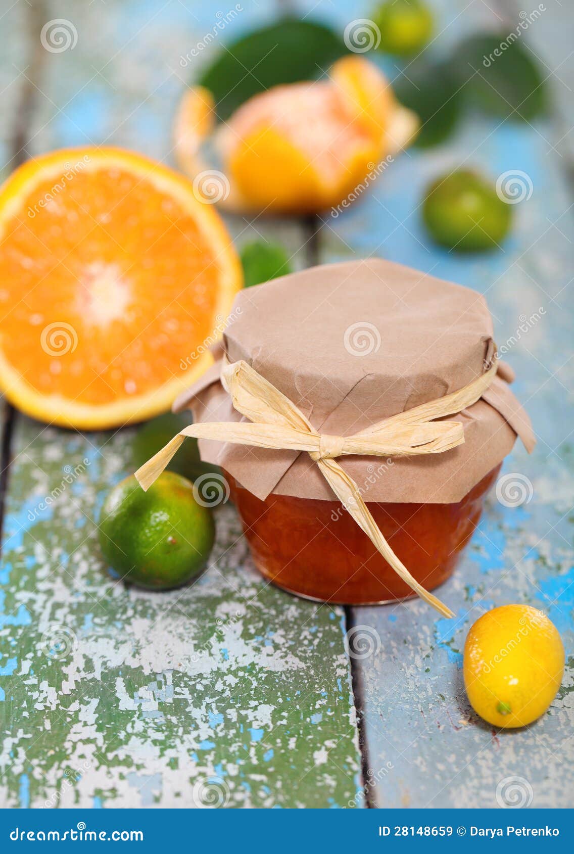 Fresh Citrus Jam and Fruits Stock Image Image of citrus, natural