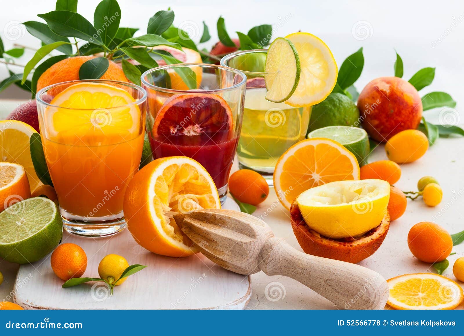 fresh citrus juices