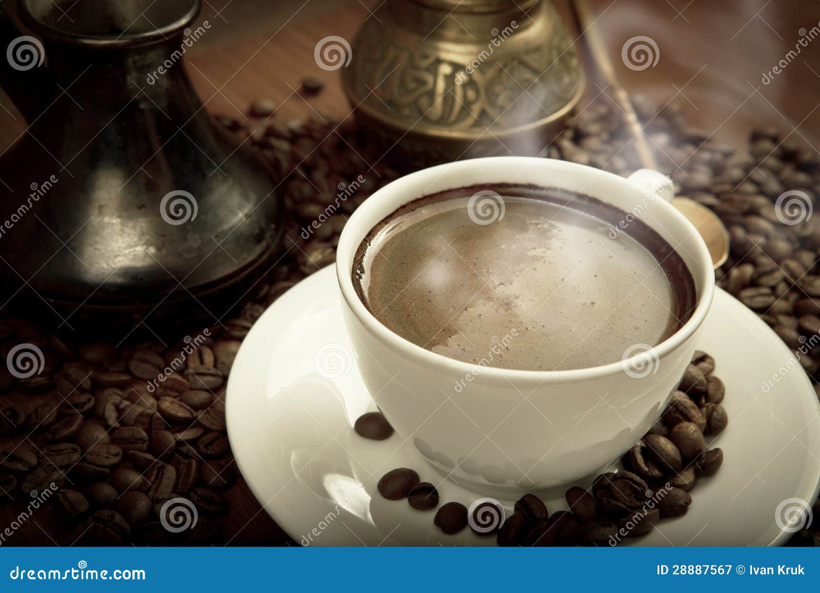 Fresh coffee stock image. Image of drink, robusta, blend 28887567