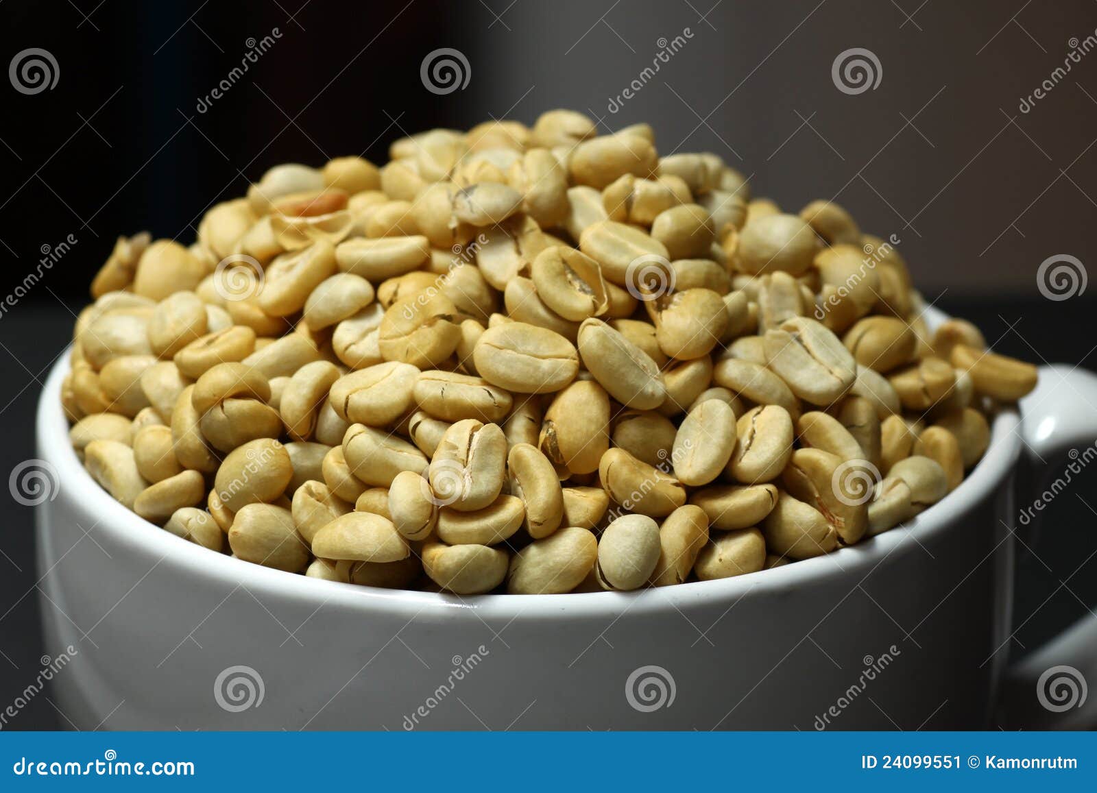 Fresh Coffee Beans Not Roast Stock Image Image of arabic, cafe 24099551