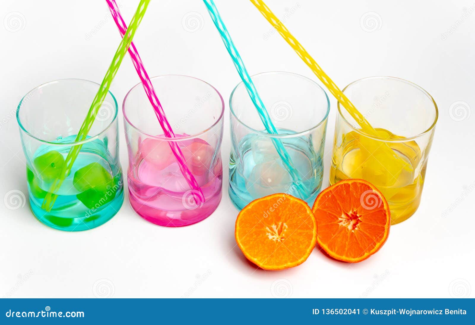 Fresh and Cold Drink for a Hot Day Stock Image - Image of freshness ...