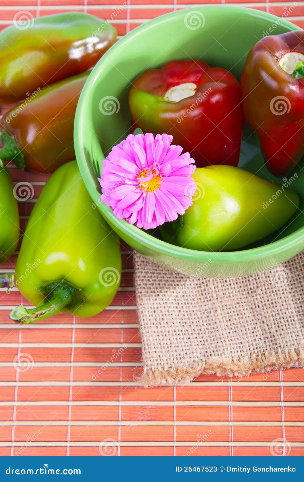 Fresh Crop of Sweet Paprika Stock Image Image of clear, fresh 26467523