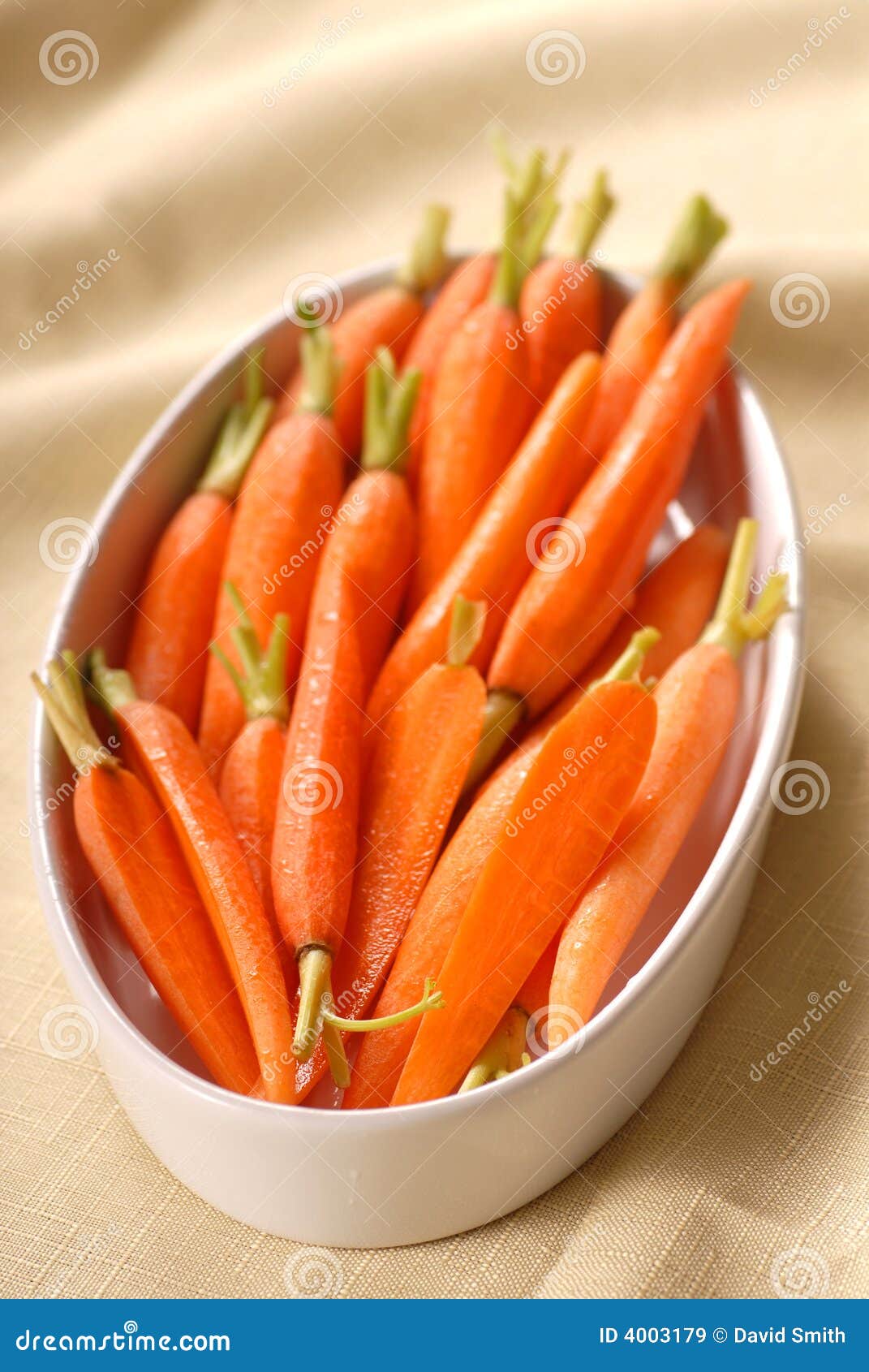 Fresh Cut Baby Carrots in a Serving Dish Stock Image Image of orange