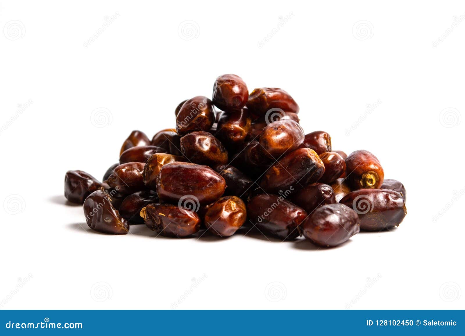 Fresh Dates Fruit Dates on White Background Stock Photo Image of