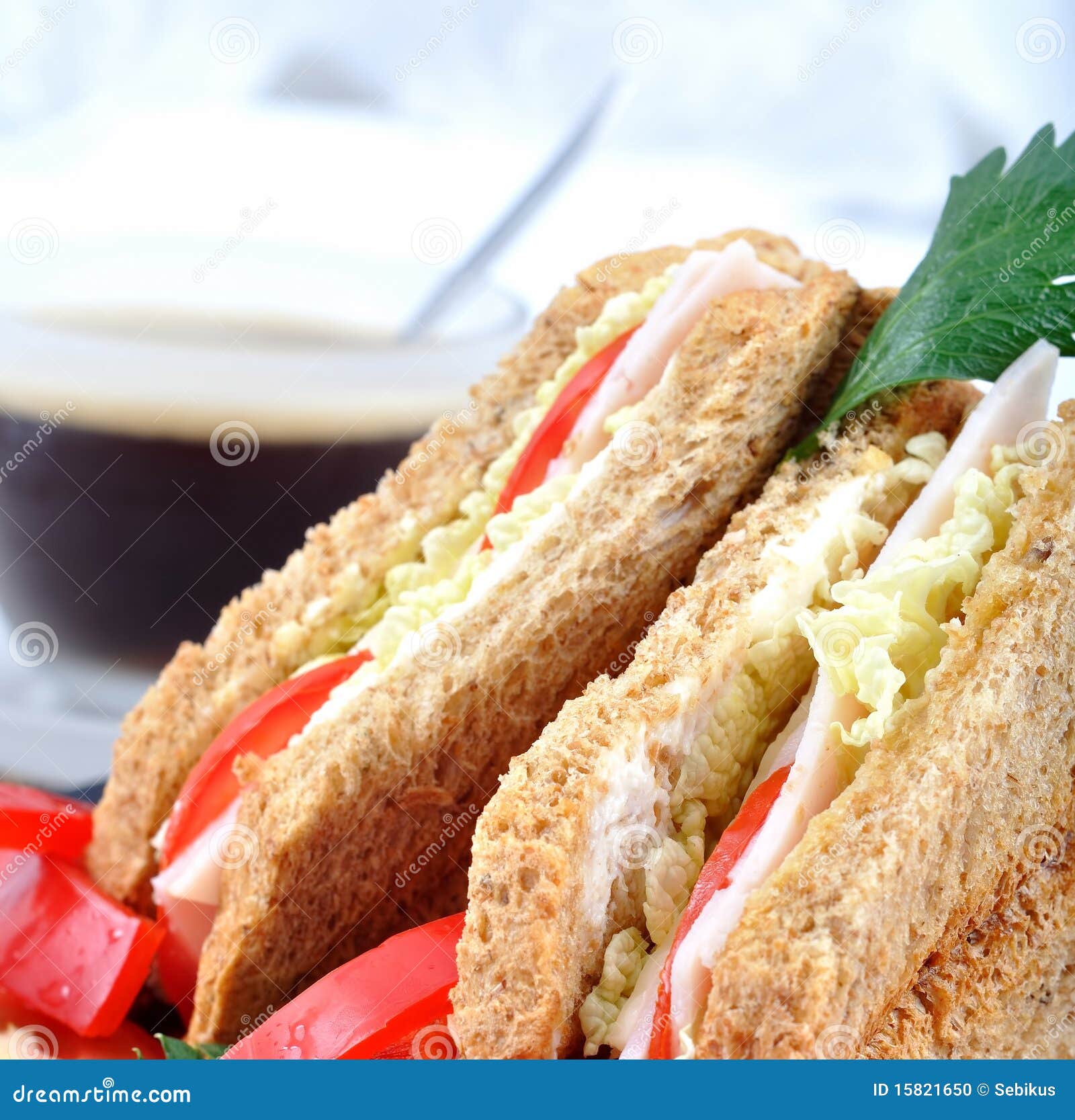 Fresh and Delicious Toast with Coffee Stock Photo Image of fresh