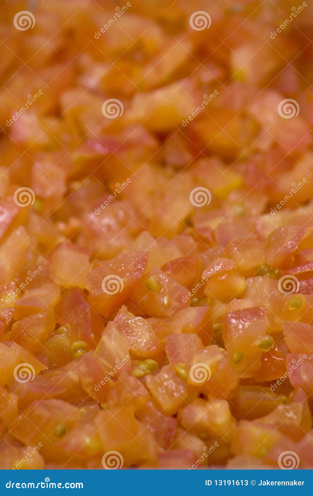Fresh diced tomatoes stock image. Image of good, texture 13191613