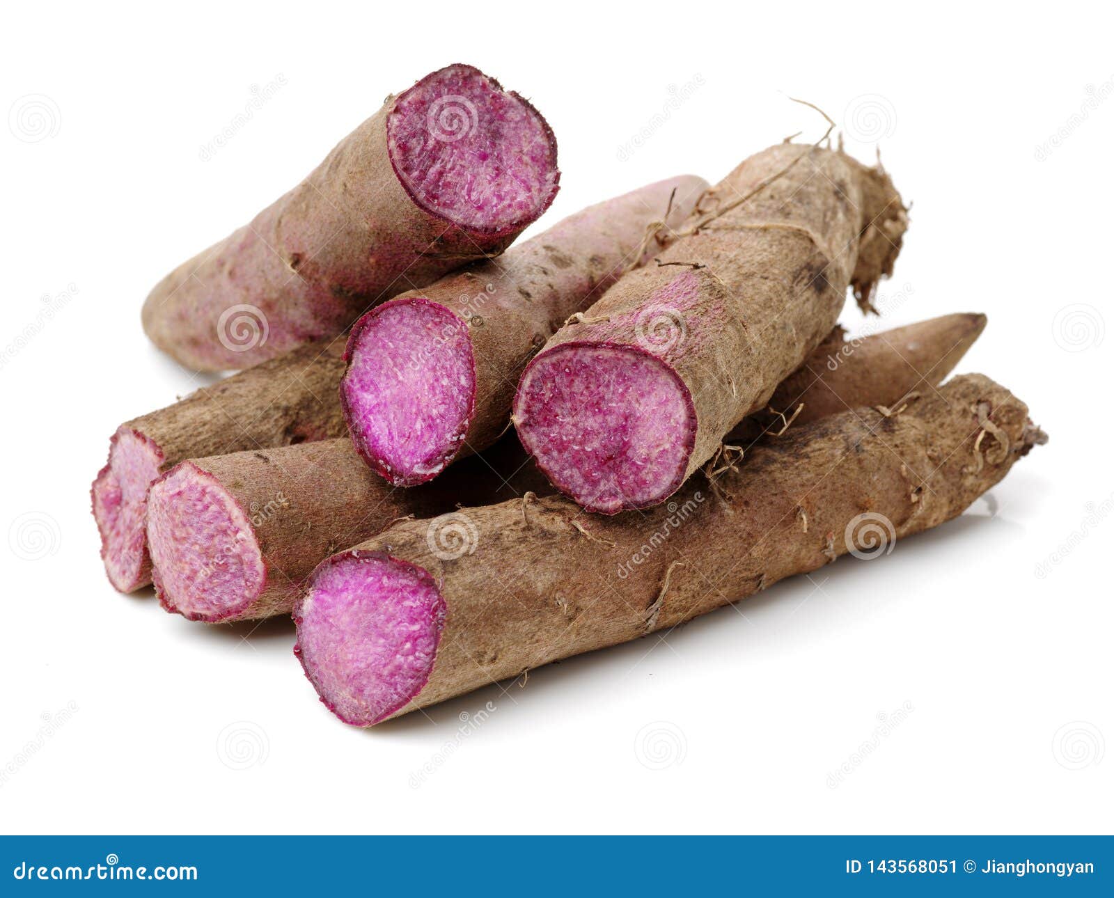 fresh dioscorea alata root