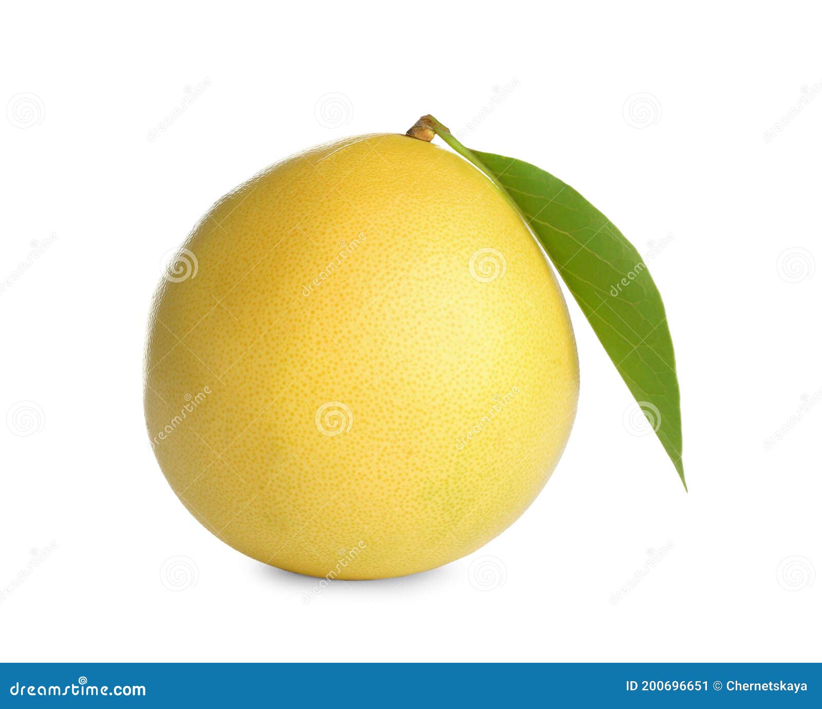 Fresh Exotic Pomelo Fruit with Leaf Isolated on White Stock Image Image of organic, nutritious