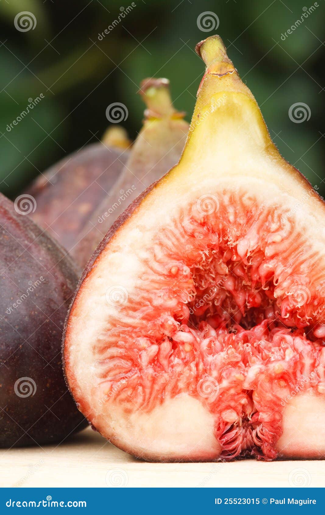 Fresh fig closeup stock image. Image of cutting, foods 25523015