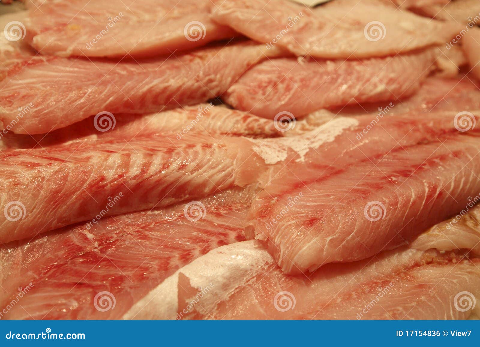Fresh Fish Fillets stock photo. Image of seafood, debone 17154836