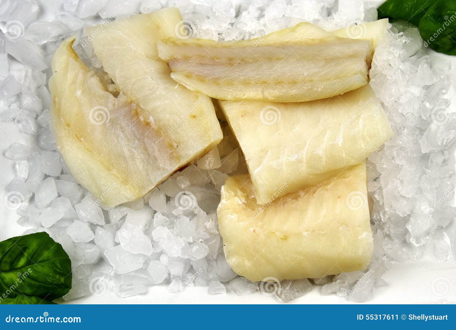 Fresh Fish Fillets stock image. Image of broil, restaurant 55317611