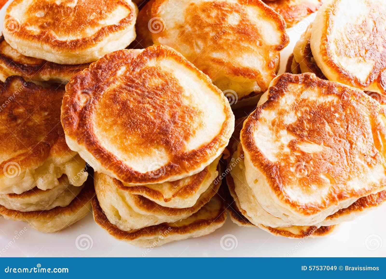 Fresh flapjacks on a plate stock image. Image of nutrition 57537049