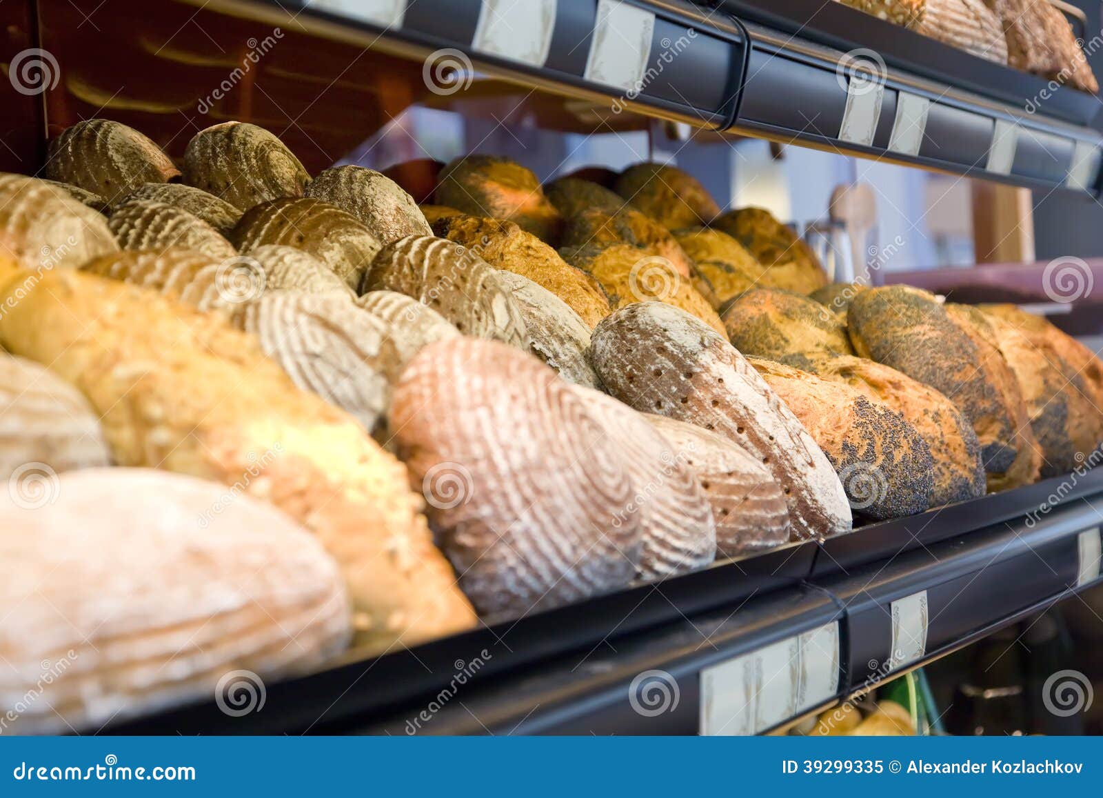 Fresh French Bread with Sesame Stock Image Image of healthy, breads