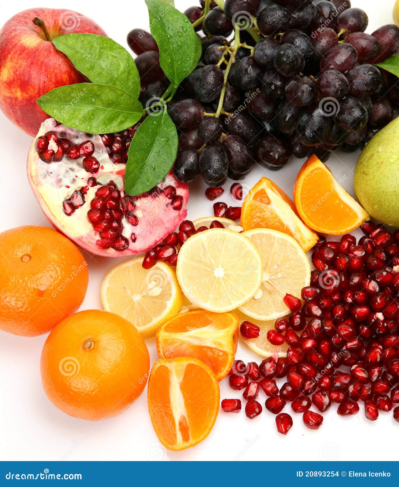 Fresh fruit stock photo. Image of edible, diet, pomegranate 20893254